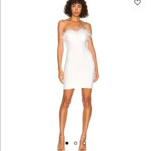 Ramona Bustier Dress in White
superdown